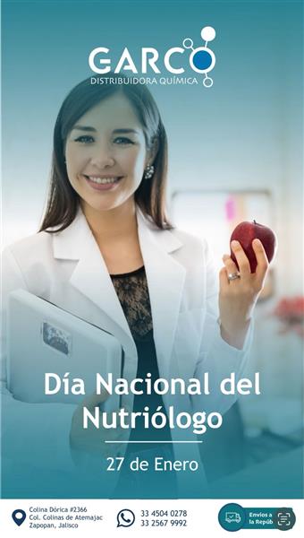 27 de Enero D'ia Nacional del Nutiologo