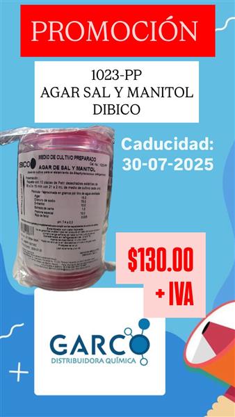 AGAR SAL y MANITOL DIBICO