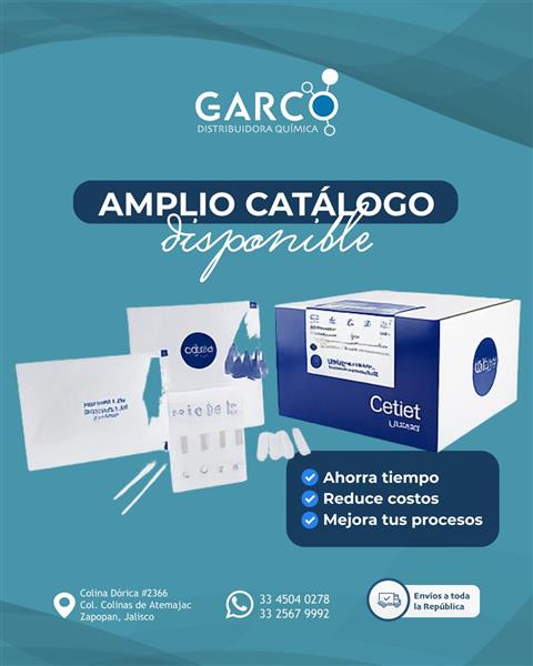 Amplo Catálogo disponible