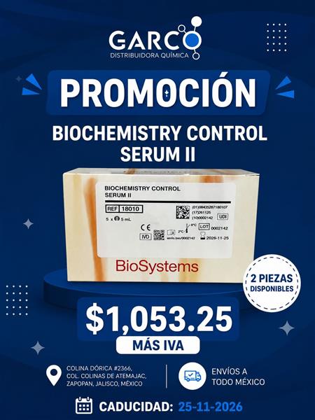 BIOCHEMISTRY CONTROL SERUM II