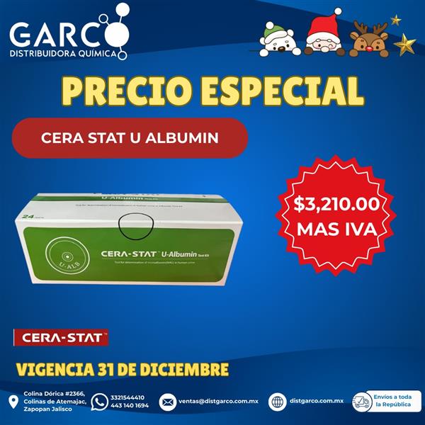 CERA STAT U ALBUMIN