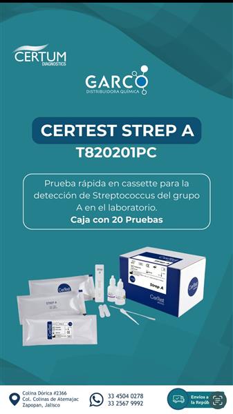 CERTEST STREP A