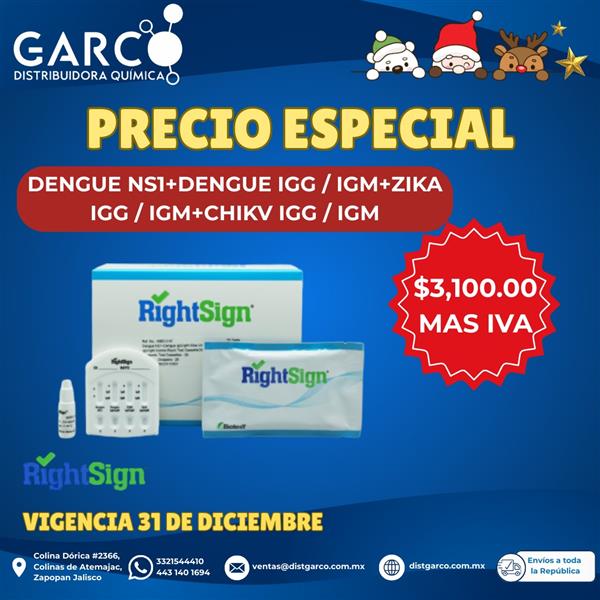 Dengue NS!+Dengue IGG/IGM+ZIKA IGG/IGM+CHIKV IGG/IGM