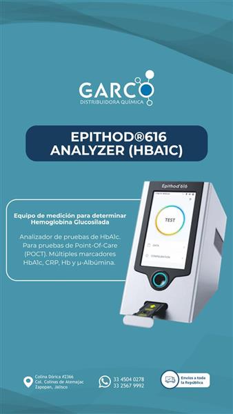EPITHOD 616 ANALIZER (HBA1C)