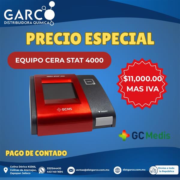 Equipo CERA STAT 4000