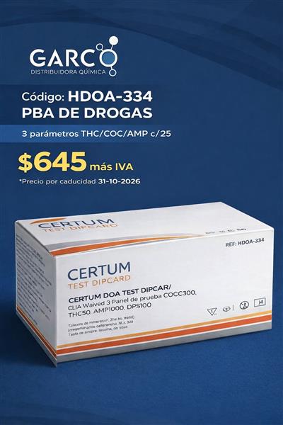 HDOA-334 PBA DE DROGAS