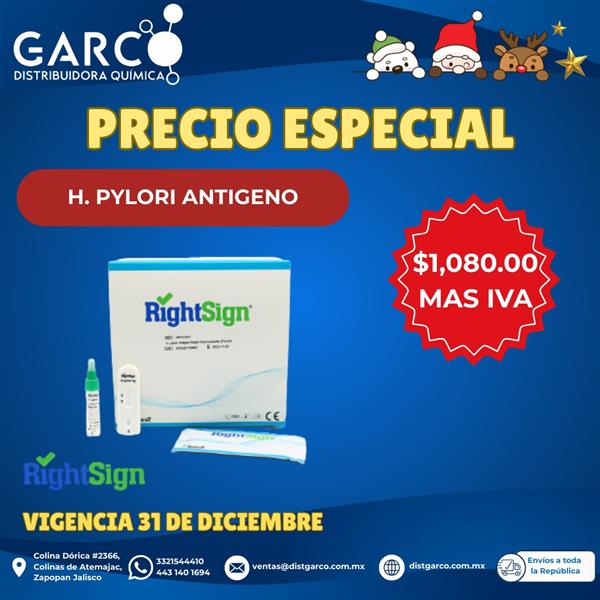 H. Pylori Antigeno