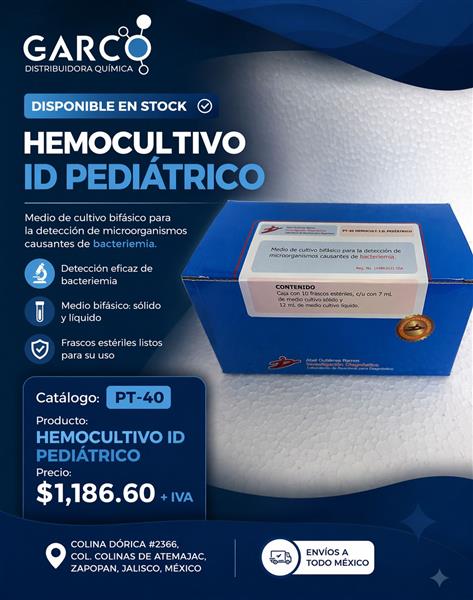 Hemocultivo ID Pediátrico