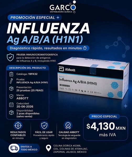INFLUENZA Ag A/B/A (H!N1)