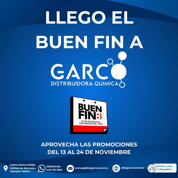 Promociones Buen Fin GARCO 2025