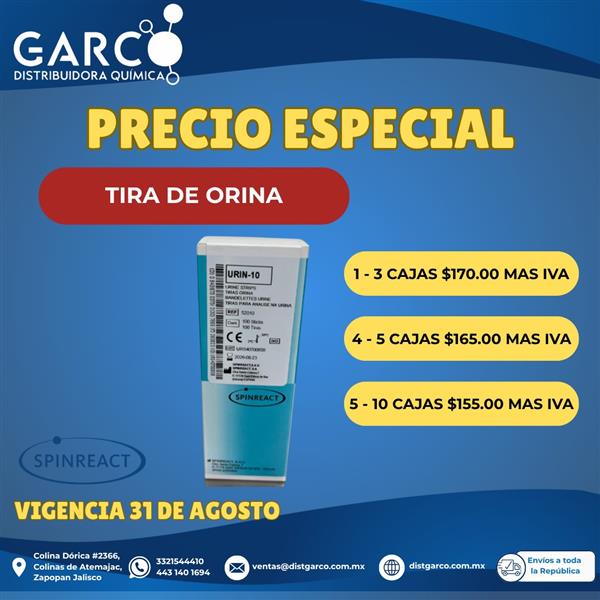Tira de Orina