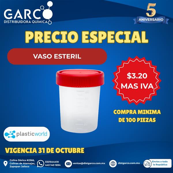 Vaso Esteril